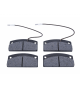 Set di 4 pastiglie freno anteriori 30 mm Aixam / Microcar / Ligier /Chatenet / Jdm / Bellier