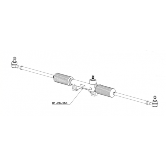 Cremagliera dello sterzo Cremagliera Chatenet 26, 28, 30, 32, 33, Sporteevo