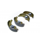 Set di 4 ganasce freno aixam microcar / ligier / jdm / chatenet diametro ( tamburo 160mm )